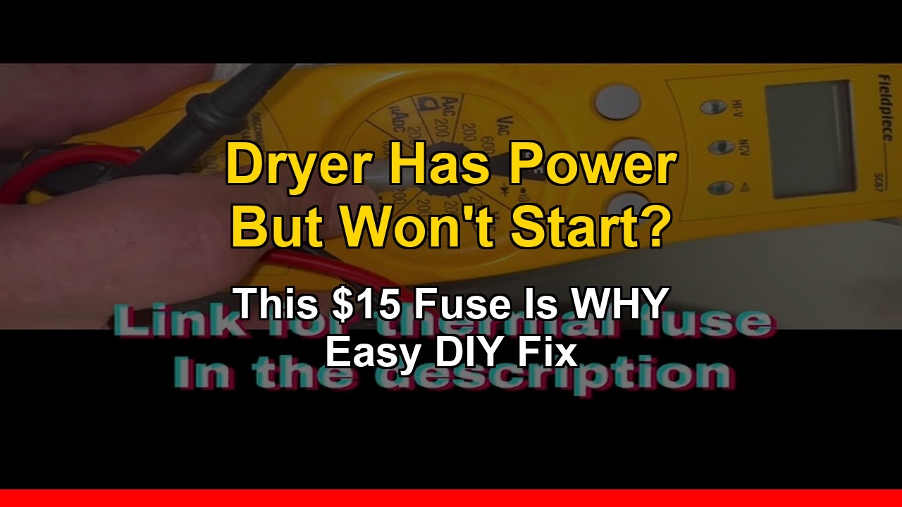 Whirlpool Dryer wont start
