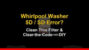 How to fix the 5D/SD error