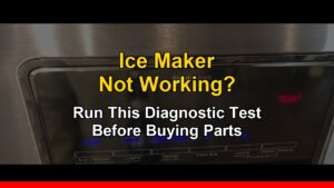 Whirlpool French door refrigerator not making ice.